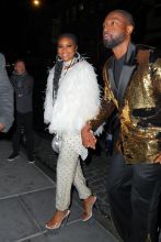 Gabrielle Union and Dwyane Wade 70's inspired retirement party at Catch
