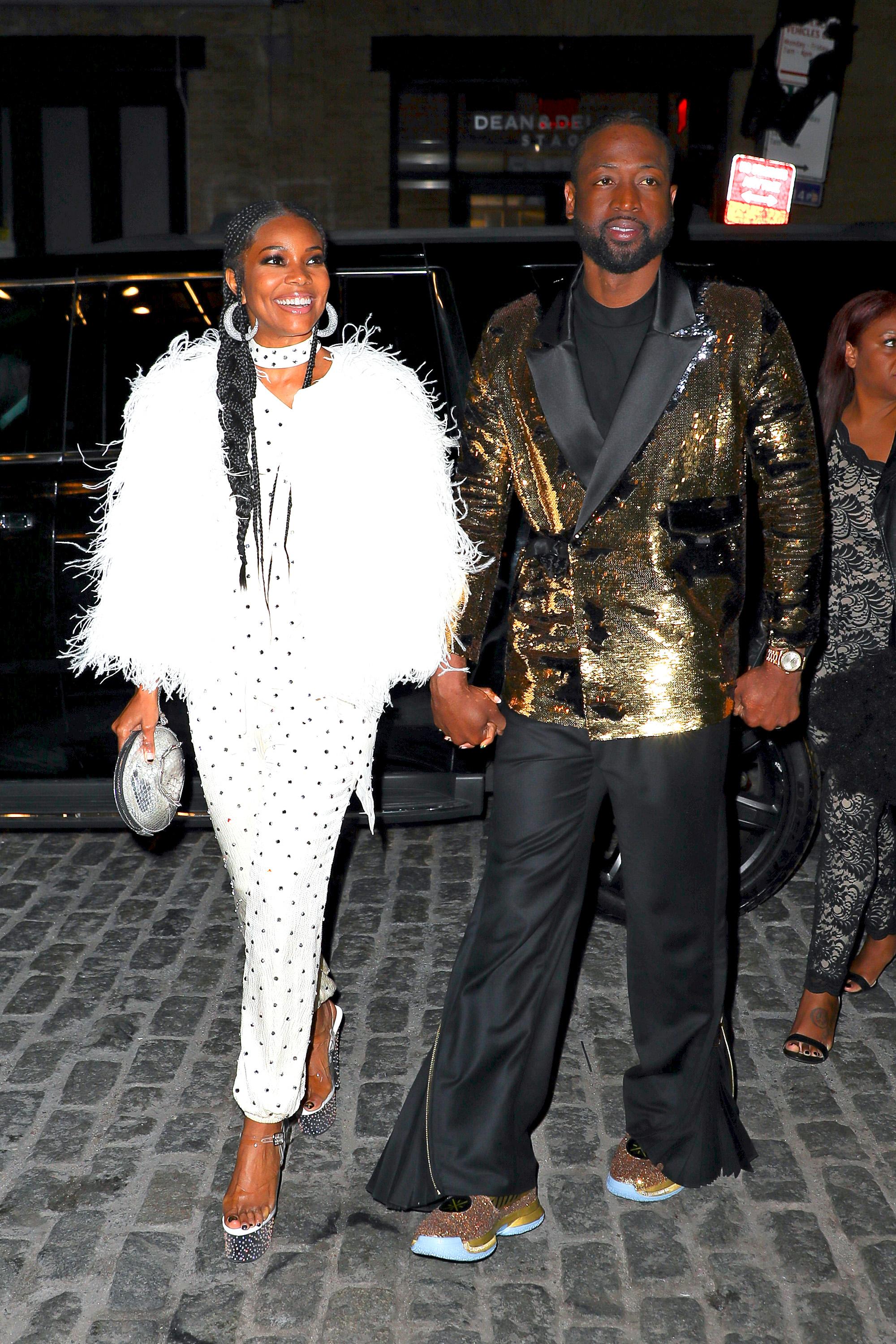 Gabrielle Union and Dwyane Wade 70's inspired retirement party at Catch