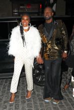 Gabrielle Union and Dwyane Wade 70's inspired retirement party at Catch