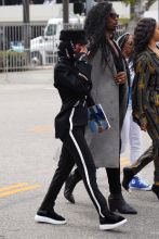 Cassie, Lauren London, Omari Hardwick, Teyana Taylor, Russell Westbrook and more at Nipsey Hussle's Memorial Service at the Staples Center