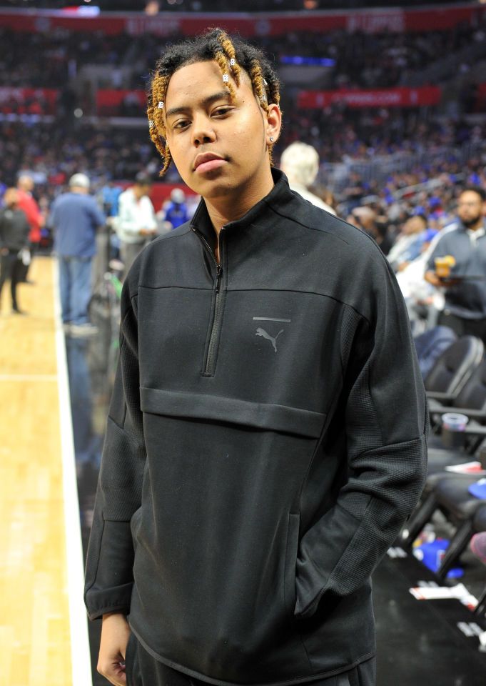 Celebrities At The Los Angeles Clippers Game