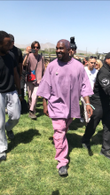 Kanye West Sunday Service At Coachella