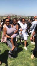 Kim Kardashian North West Kanye West Sunday Service At Coachella