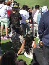 Idris Elba Sabrina Dhowre Kanye West Sunday Service At Coachella
