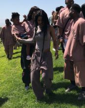 Teyana Taylor Junie Kanye West Sunday Service At Coachella