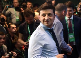 Comedian Volodymyr Zelensky Becomes President Of Ukraine