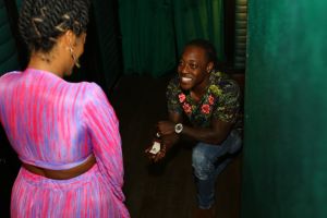 Ace Hood Proposed To Shelah Marie at Komodo Miami Birthday Party