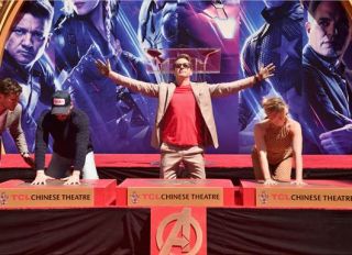 Avengers Handprint Ceremony at TCL Chinese Theatre