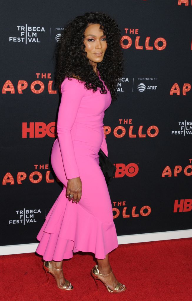 Bangers Angela Bassett Is Pretty In Pink At The Tribeca Film Festival
