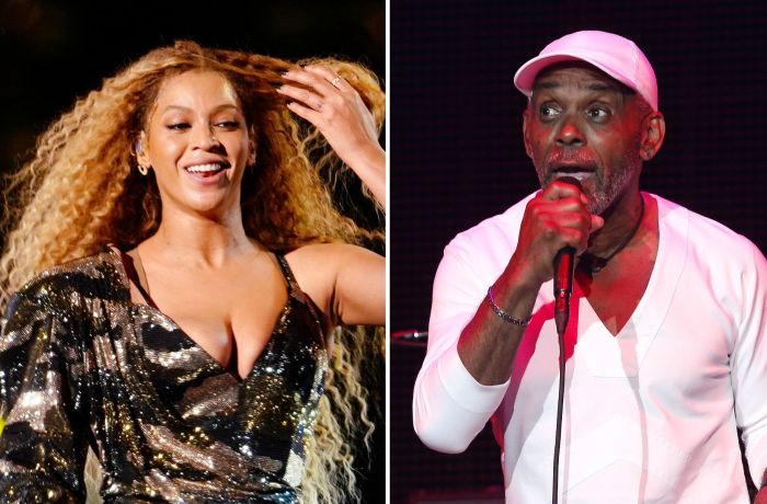 Frankie Beverly & Beyoncé side-by-side