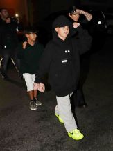 The Kardashians Celebrate Travis Scott's Birthday At The Movie Theater In Westlake Village, California