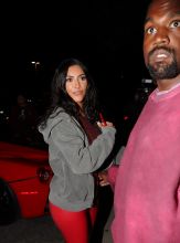 The Kardashians Celebrate Travis Scott's Birthday At The Movie Theater In Westlake Village, California
