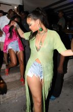 Rihanna and best friend Melissa Ford return to Barbados for Bridgetown party thrown by brother Rorrey