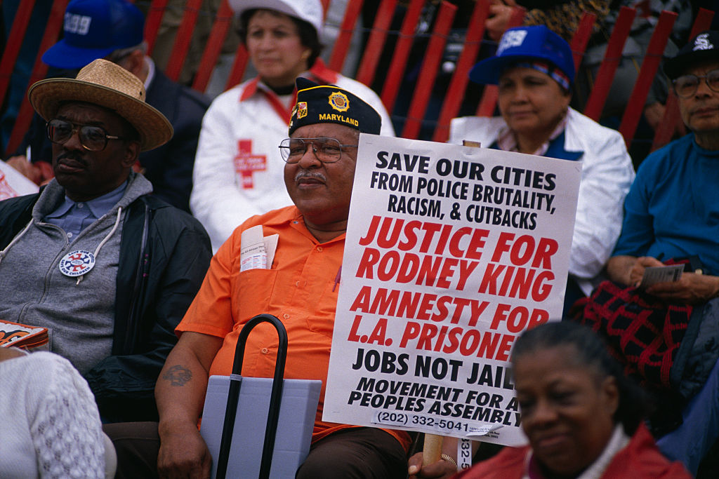 Protester Against Police Brutality