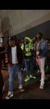 Offset and other rappers attend Travis Scott's birthday party at Universal Studios in Glendale