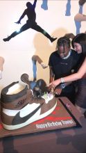 Travis Scott's birthday party at Universal Studios in Glendale