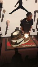 Travis Scott's birthday party at Universal Studios in Glendale