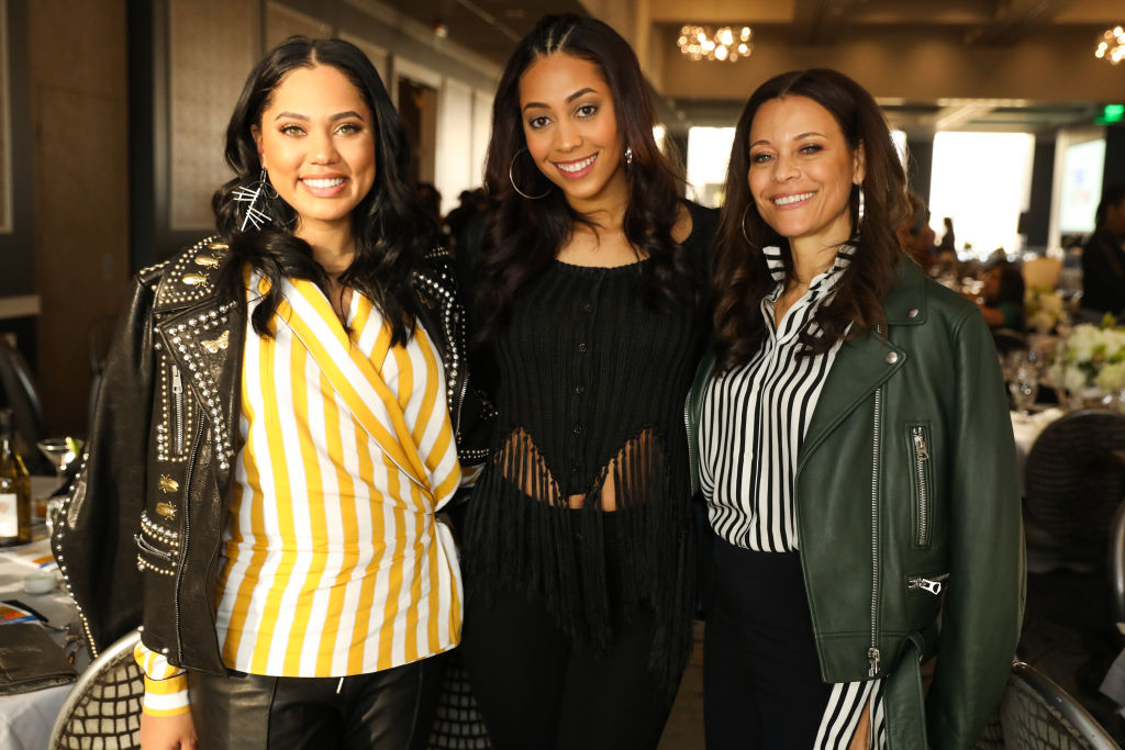 Ayesha Curry, Sydel Curry and Sonya Curry