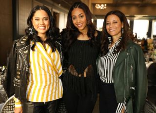 Ayesha Curry, Sydel Curry and Sonya Curry