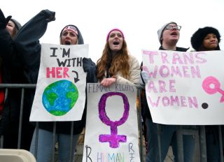 Womens March Draws Smaller Crowds In US