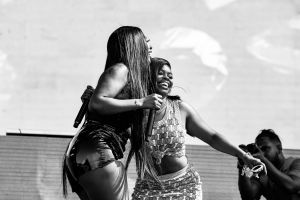 Kash Doll and Dreezy at Rolling Loud Miami