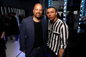 Jay Brown Olivier Rousteing Rihanna Hosts Luxury Pop Up Launch of FENTY In Paris