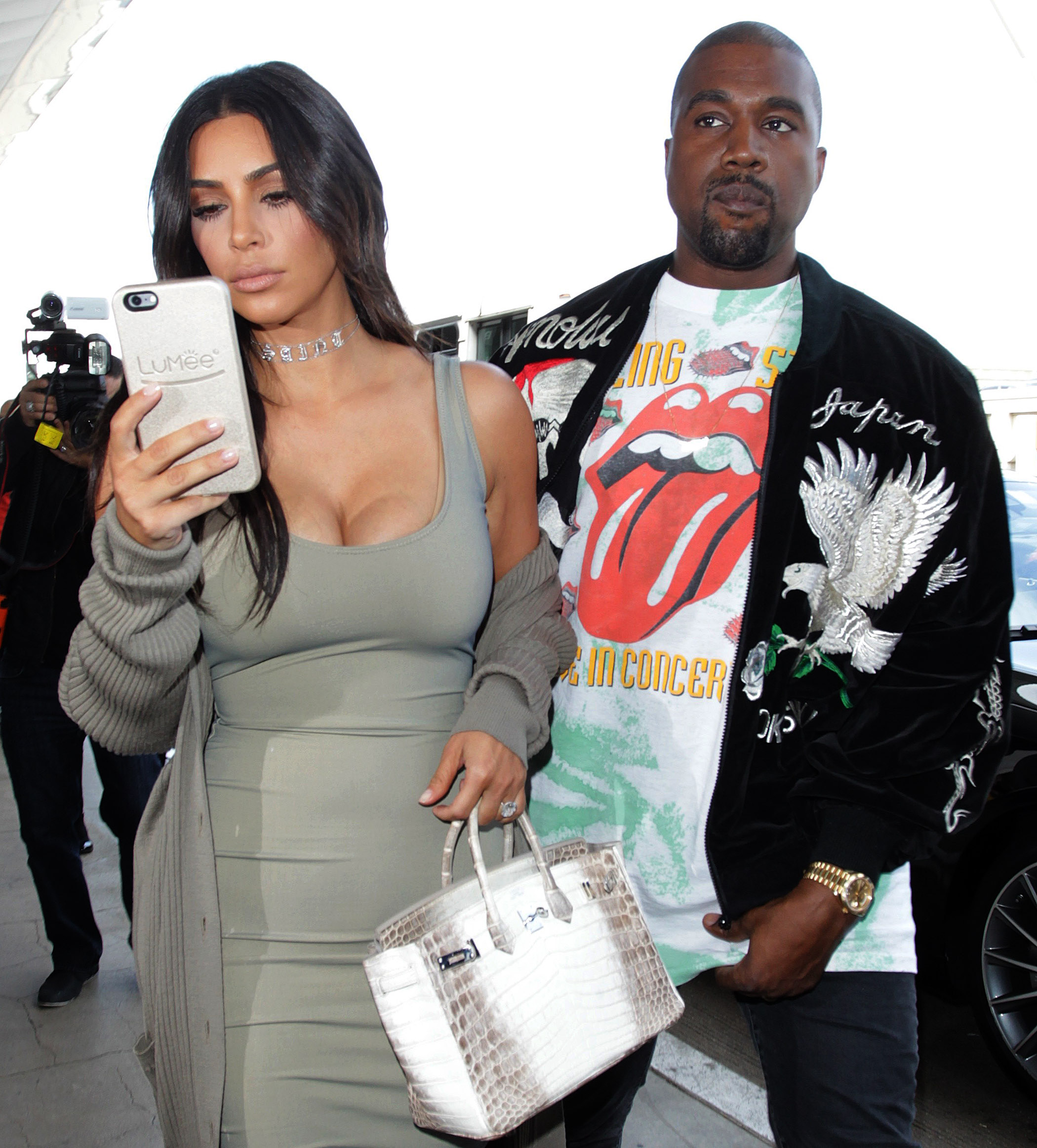 Kim Kardashian West and Kanye West