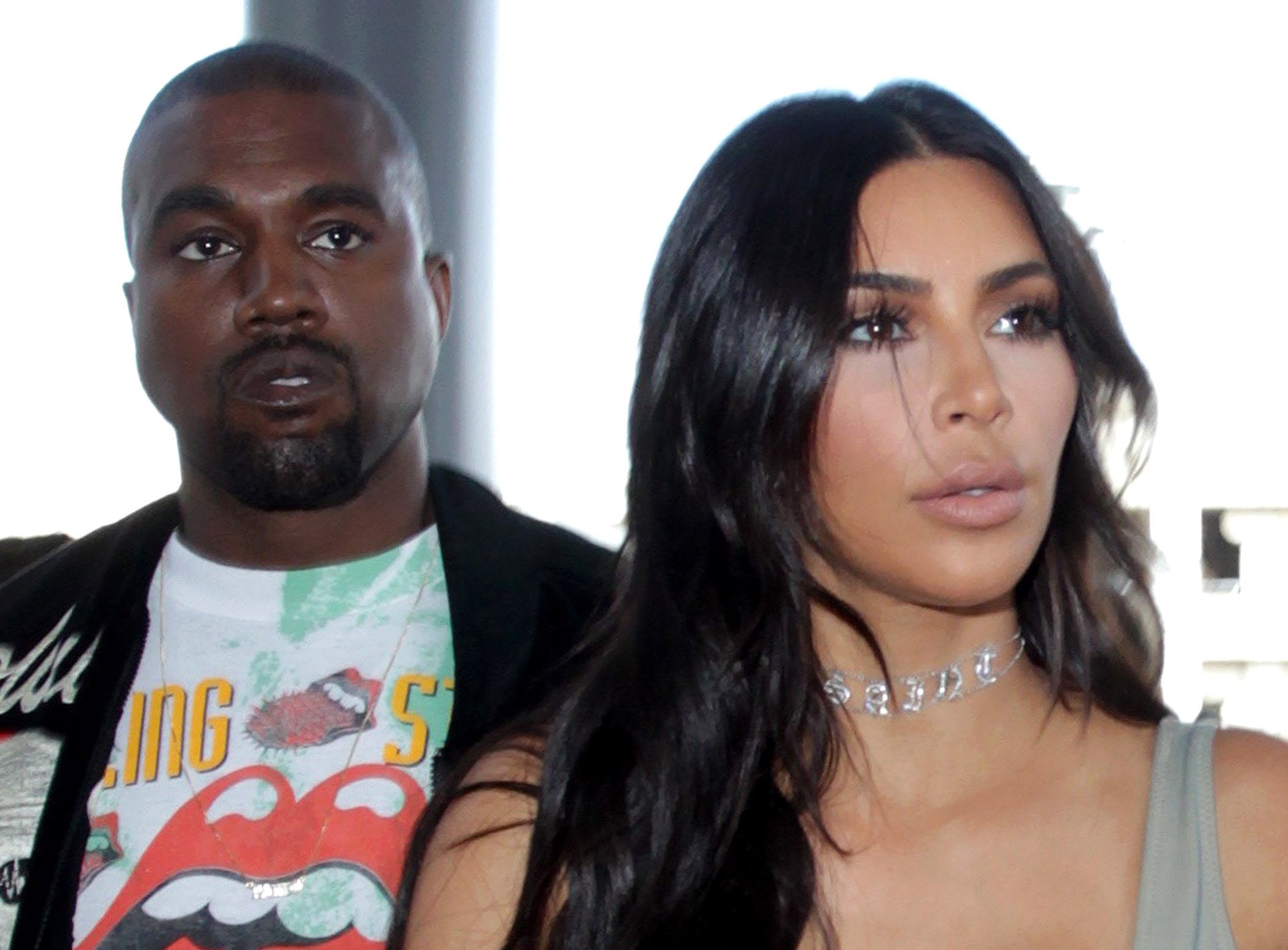 Kim Kardashian West and Kanye West