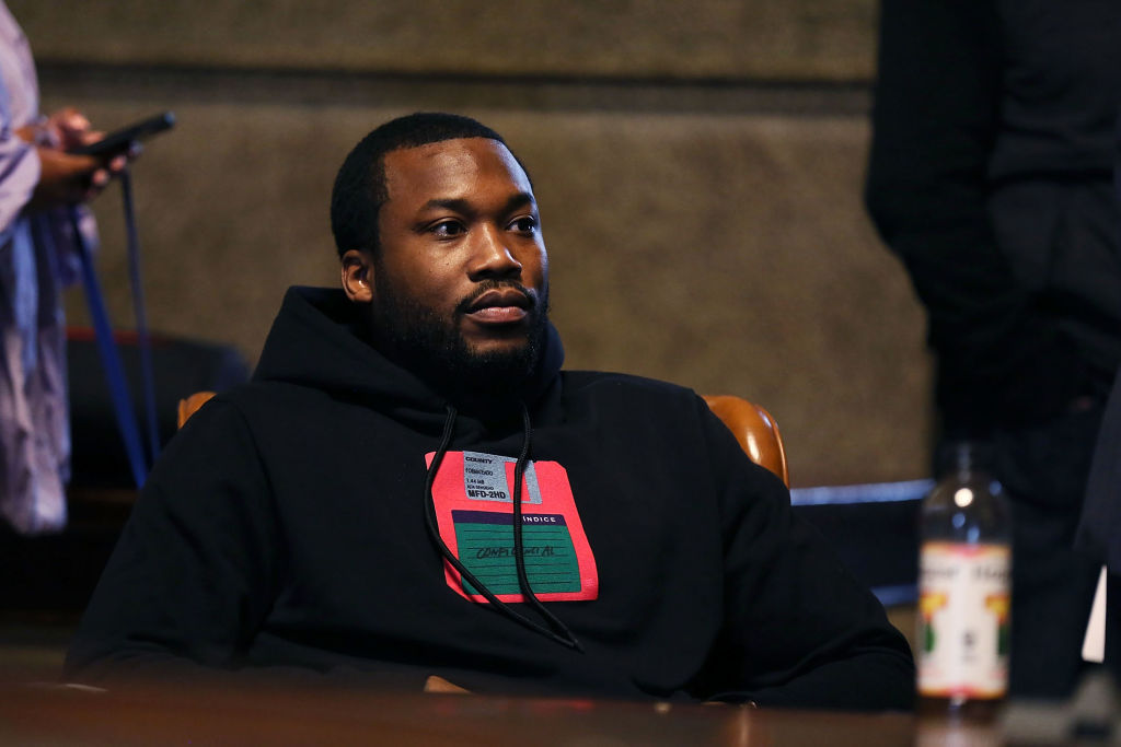 Meek Mill & Michael Rubin Speak In Philadelphia