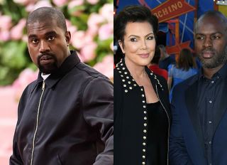 Kanye West Corey Gamble Kris Jenner