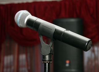 Close-Up Of Microphone