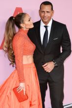 Jennifer Lopez and Alex Rodriguez 2019 CFDA Fashion Awards