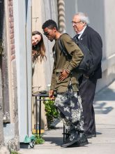 Chadwick Boseman Makes Multiple Wardrobe Changes at "Jimmy Kimmel Live"