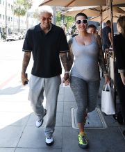 Amber Rose baby bump Anthony Edwards