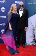 Morgan Freeman wife 47TH AFI LIFE ACHIEVEMENT AWARD HONORING DENZEL WASHINGTON