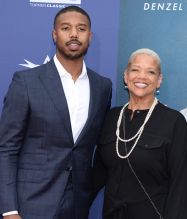 Michael B Jordan mom 47TH AFI LIFE ACHIEVEMENT AWARD HONORING DENZEL WASHINGTON