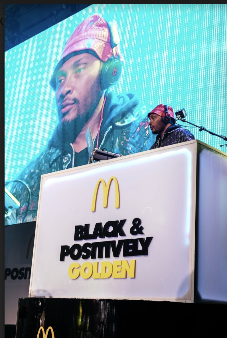 McDonald's Black and Positively Fan Fest at the BET Experience
