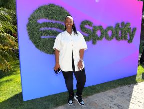 Ethiopia Habtemariam at the Spotify Cookout Party
