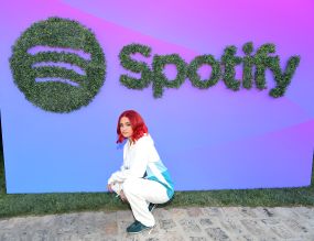 Kehlani at the Spotify Cookout Party