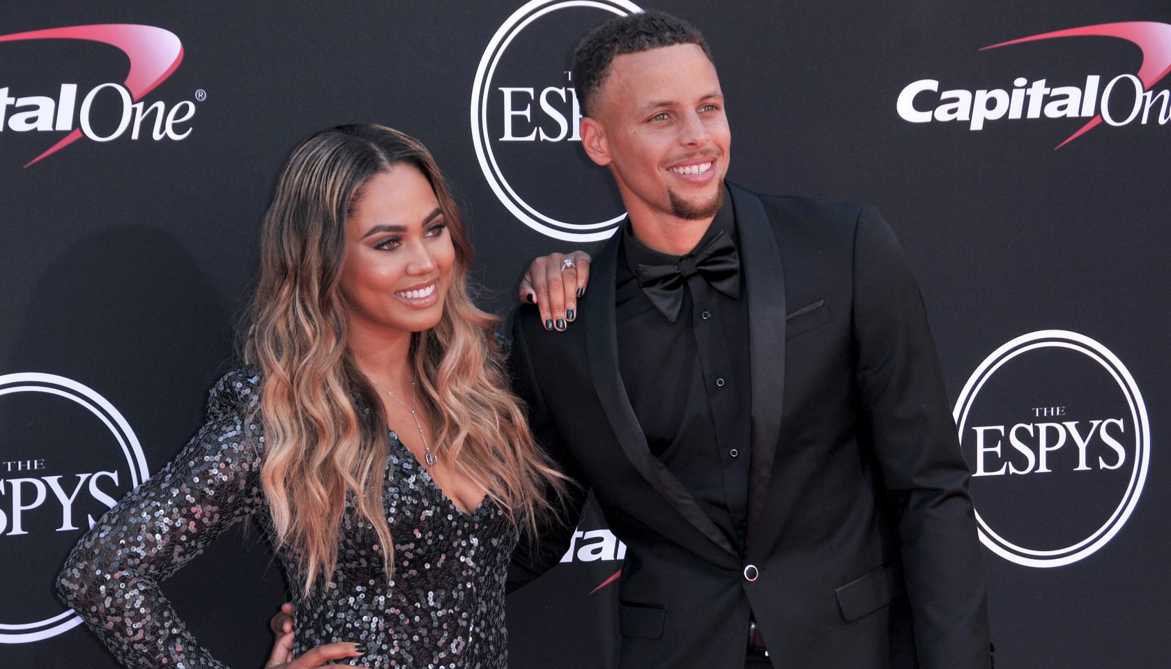 Ayesha Curry and Steph Curry