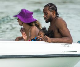 Kawhi Leonard, Kishele Shipley and their daughter vacation in Barbados