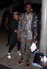 Ashanti and Michael Blackson