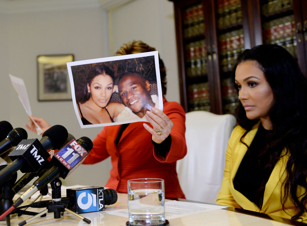 Gloria Allred Holds Press Conference Regarding Floyd Mayweather Jr's Ex-Fiancee's Lawsuit