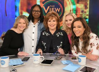 Meghan McCain Whoopi Goldberg Sunny Hostin Joy Behar Sara Haines on The View
