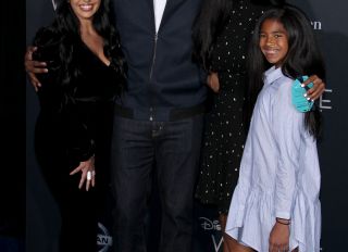 Kobe Bryant Vanessa Bryant and oldest daughters Natalia And Gianna