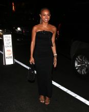 Karrueche Tran attends Kevin Hart's Birthday Party At TAO in Hollywood