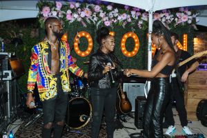 James Davis and Amber Grimes at Motown 60th Anniversary At Essence