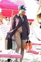 Teyana Taylor Iman Shumpert and daughter Junie in Miami