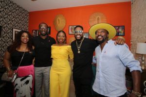 Anthony Hamilton, Carmen Triplett-Watson of St. Jude, Q Parker