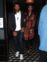 Russell Wilson and Ciara